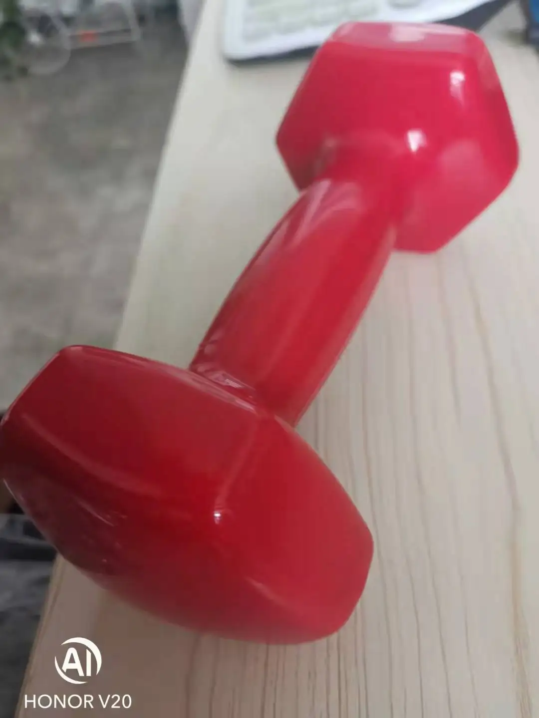 

Лидер продаж 2022, горячая распродажа, шестигранные гири из ПВХ с виниловым покрытием, шестигранные гантели для тренировок детей и женщин