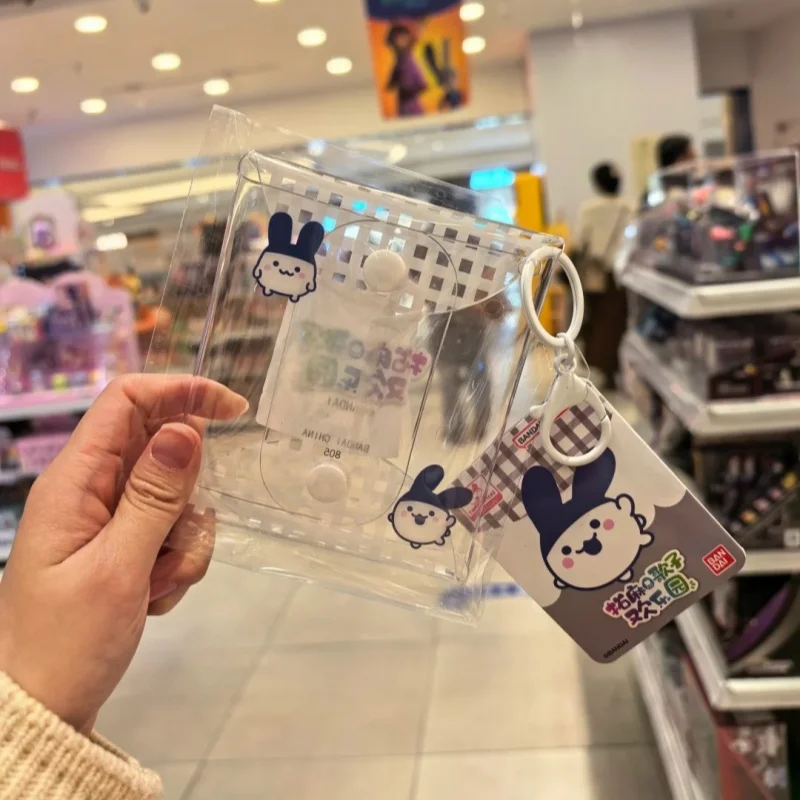 

2026 Bandai Hero Toy Transparent Small Pouch Cute Cartoon Keychain Storage Bag Portable For Daily Carry Outdoor Decoration Gift