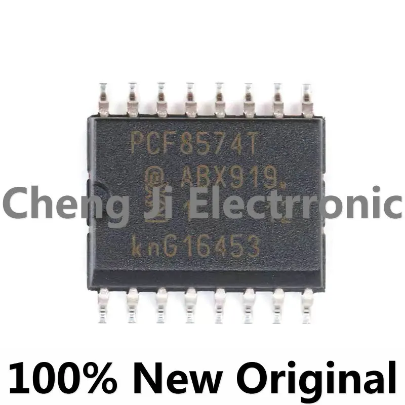 

10PCS/LOT PCF8574T/3、PCF8574AT/3、SOP16、8-bit I/O extender I2C IC chip