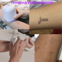 Inkjet Printer Pekoko Portable Handheld Color Printer Mini Ink Cartridge Wireless Smart Print Custom Content Temporary Tattoo