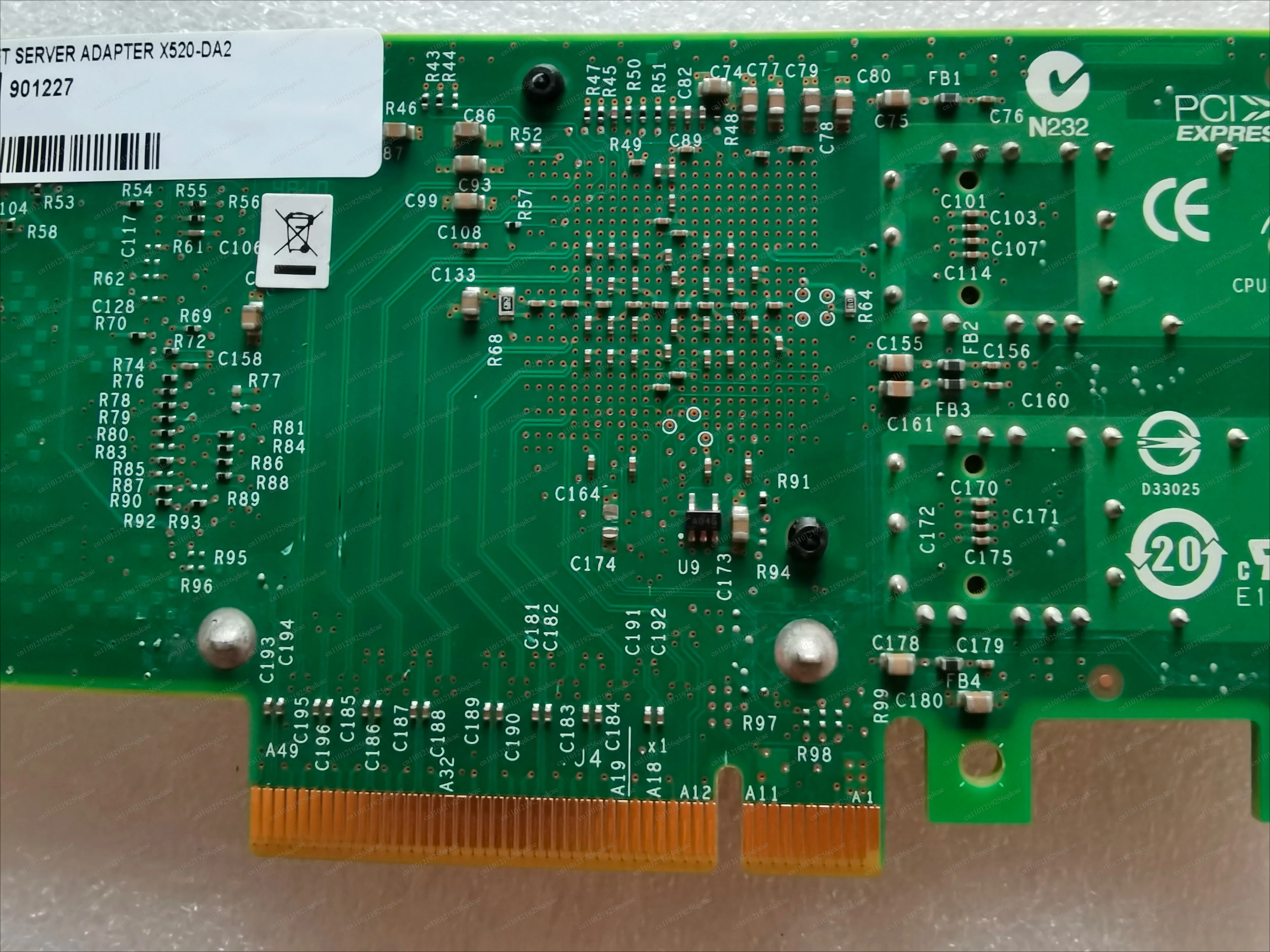 Used X520-DA2 10Gb 10Gbe 10 Gigabit Network Adapter NIC Dual Port E10G42BTDA