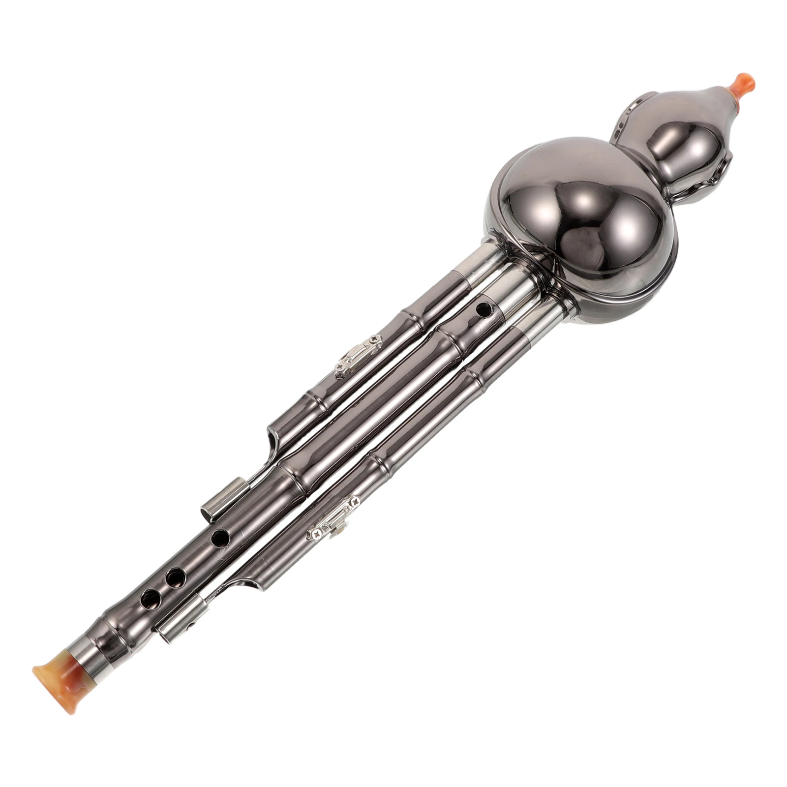 

Traditional Hulusi Flute C Key Beginner Chinese Gourd Wind Instrument Lightweight For Practice Travel Student Use Woodwind