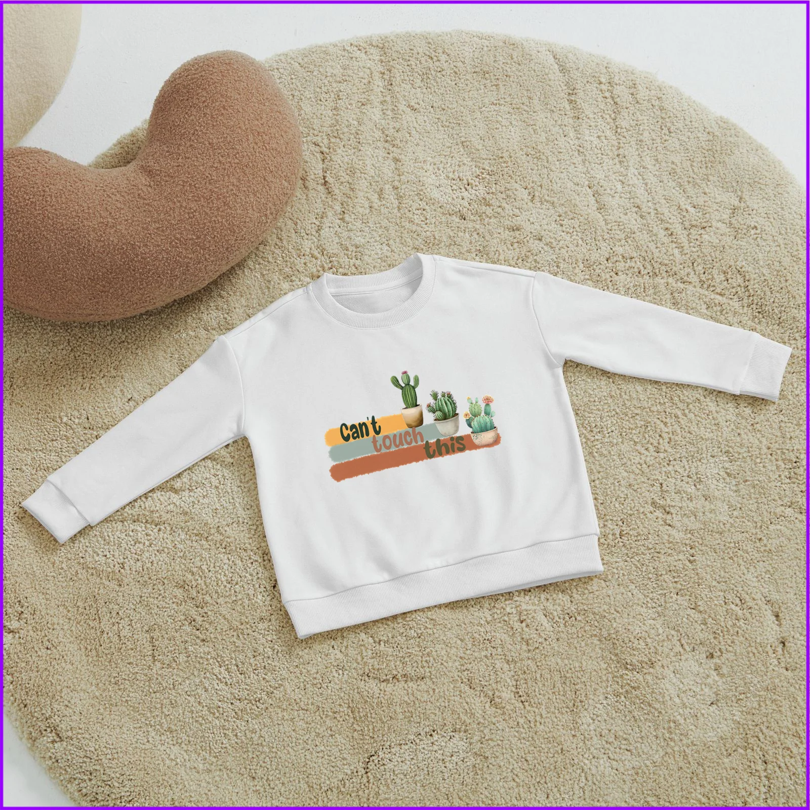 Cant Touch This Hilarious Cactus Sja1581 Kids Boys Girls Hoodies Sweatshirts Sweaters Winter Teenagers Tweens 2024 Toddler Tees