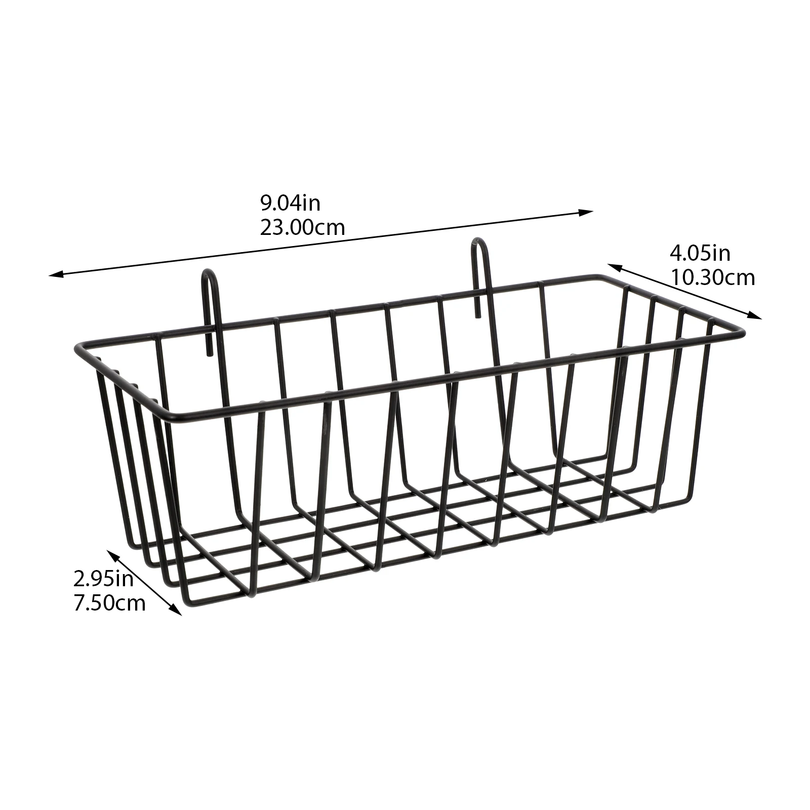 

3pcs Wall Hanger Storage Bathroom Kitchen Hanging Wire Rack Household Rustproof Metal Shelf Shower Basket Nail-Free