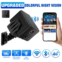1080P Full HD Wifi Mini Camera New 4G Colorful Night Vision Camera Home Intelligent Security Wireless Surveillance for EU Card