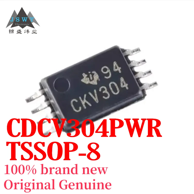 

(10/50pcs) CDCV304PWR CDCV304 Silkscreen CKV304 TSSOP-8 Clock Buffer Driver IC Chip Genuine Original Product Free Shipping