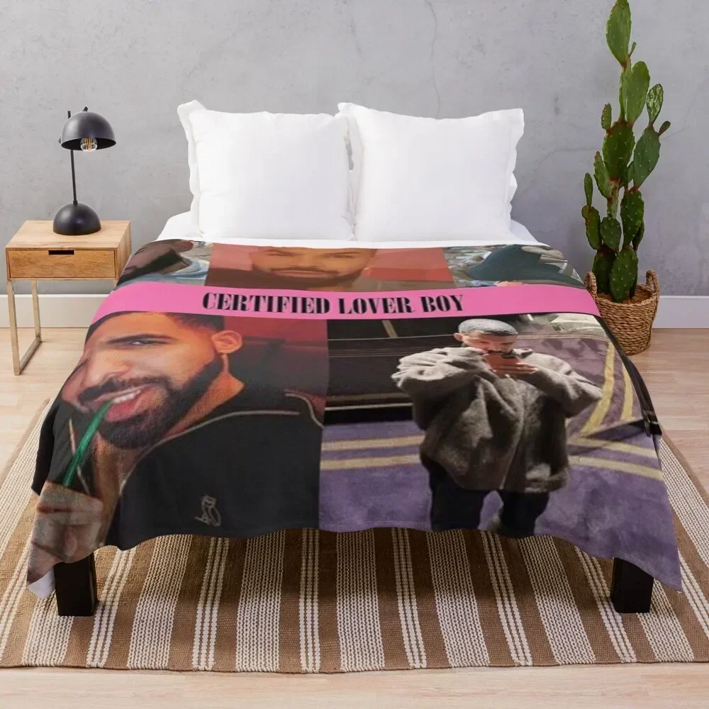 

BBL DRAKE Throw Blanket Ultra Plush Cozy Blanket for Napping Sleeping
