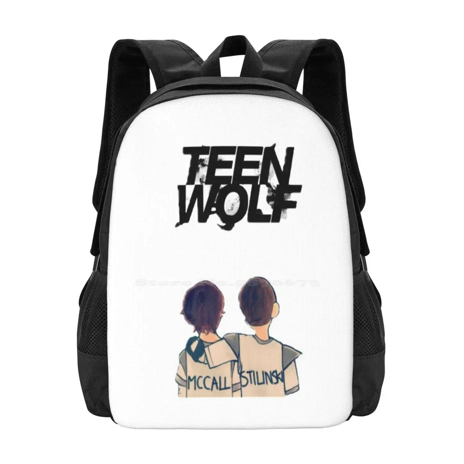 

Teen Wolf Mccall And Stilinski Hot Sale Schoolbag Backpack Fashion Bags Teen Wolf Friendship Cool Mccall Stiles Stilinski