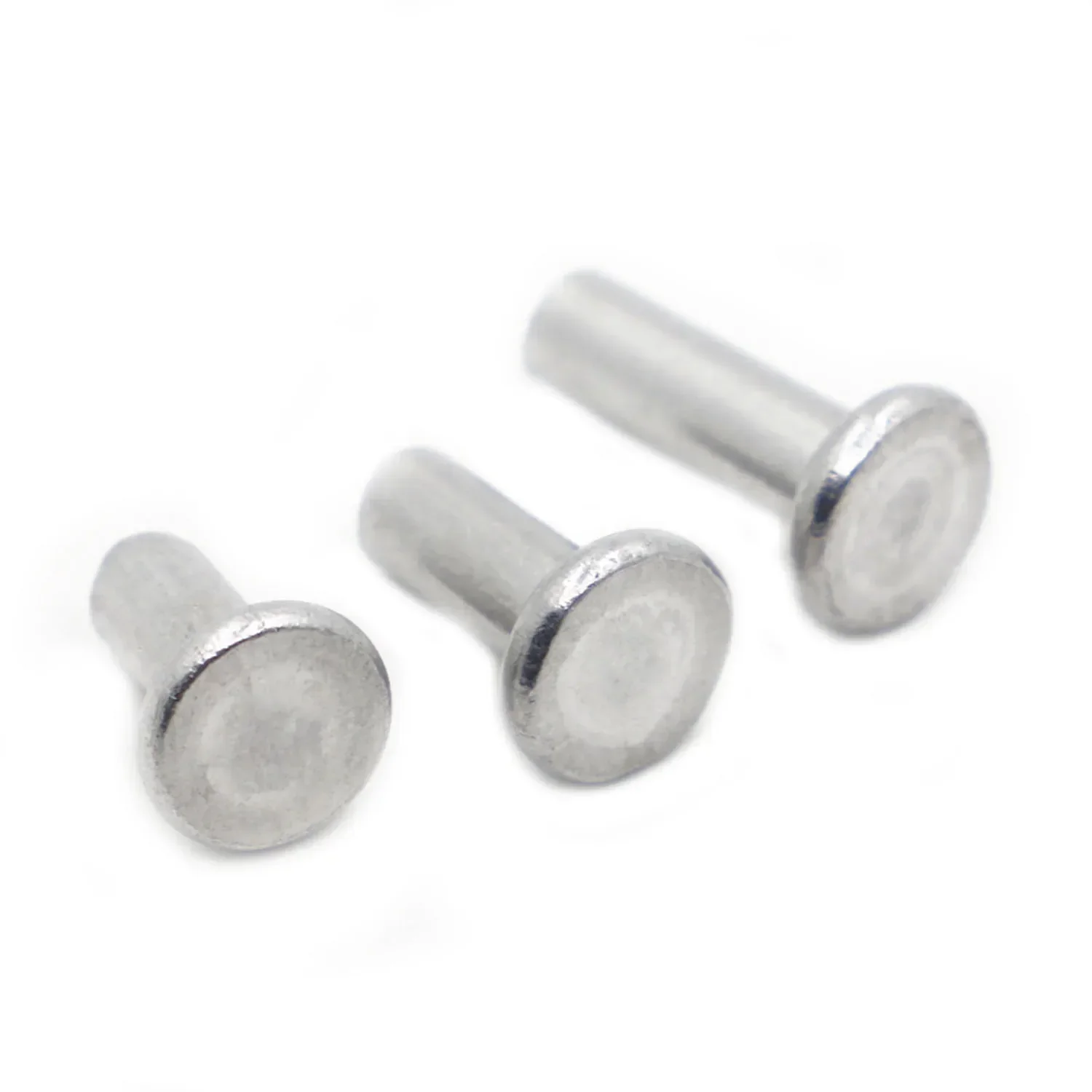 10-50pcs GB109 Flat Head Rivets Aluminum Alloy Solid Rivet M2 M2.5 M3 M4 M5 M6 M8