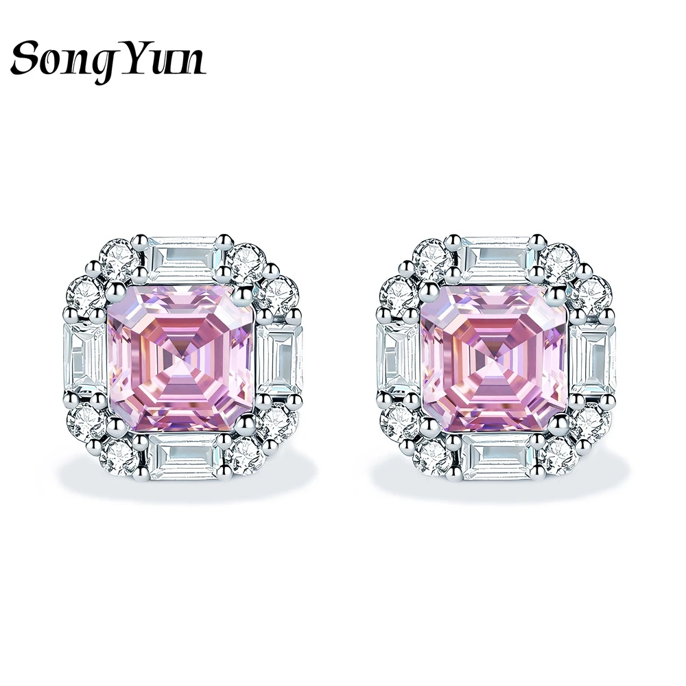 

SongYun Jewelry 925 Sterling Silver Ring HCD Diamond Designer High Carbon Gemstones Love 925 Sterling Silver Ring Accessories