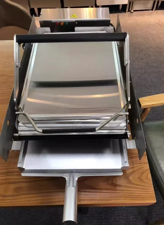 High Performance Hamburger Bread Machine Double Layer Automatic Hamburger Machine Fast Heating Efficient Hamburger Machine