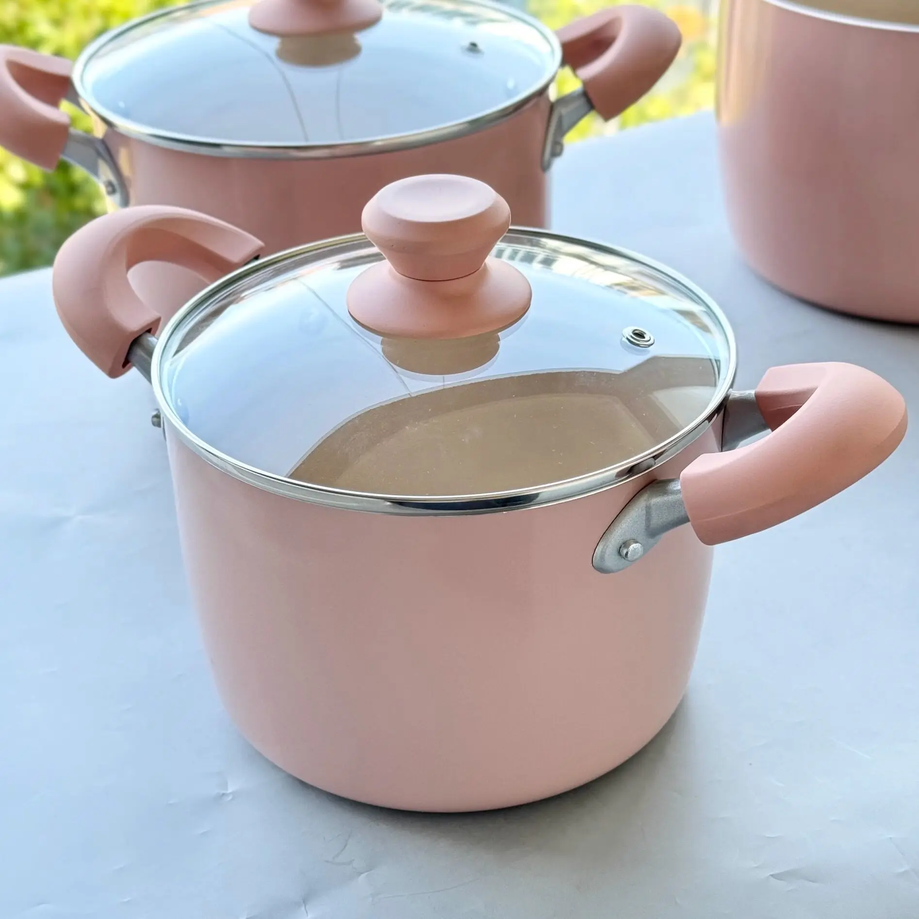 PYH multi-specification and large-capacity binaural heightened ceramic milk pot soup pot, integrated cooking