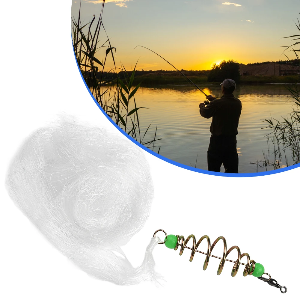 

Mesh Fishing Net Iron+nylon Lightweight 7*5cm Multifunctional Portable Safety Fishing Tying Sticky Net High Quality