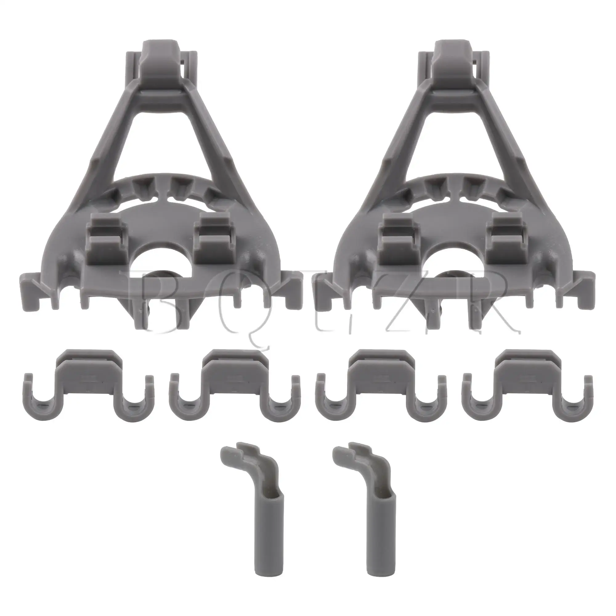 

BQLZR 428344 Upgrade Dishwashers Bearing Lower Rack Flip Tine Clip Kit Grey