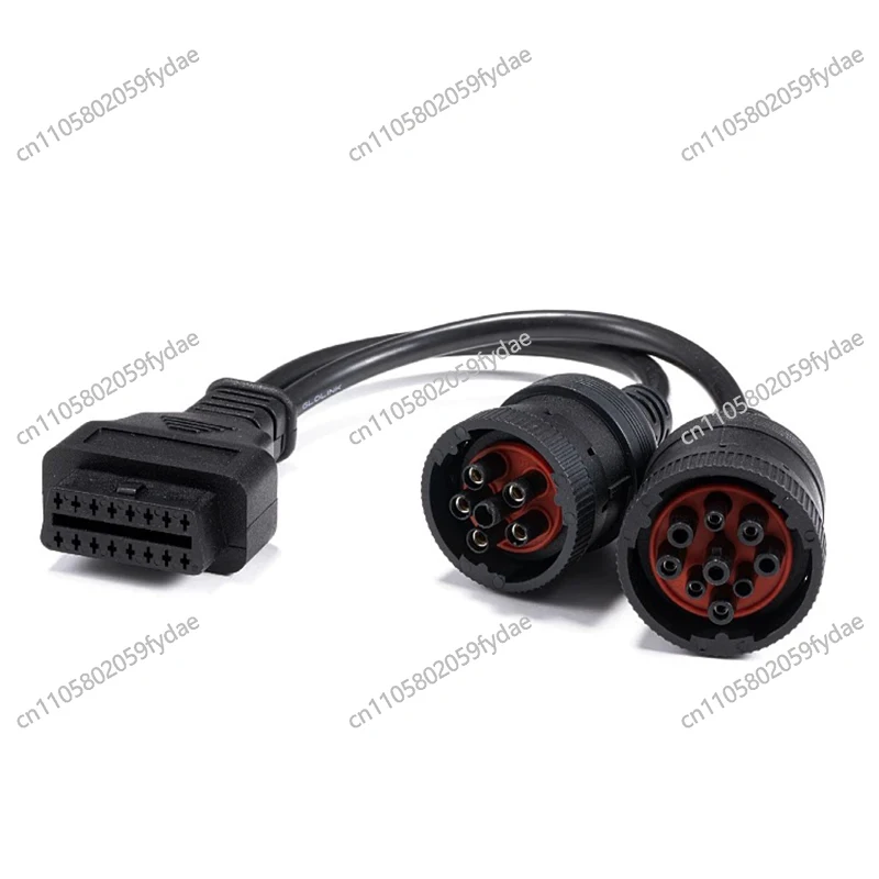 OBD2 Truck 6 9 16 Pin For Truck 9+6 Pin Diagnostic Tool Connection Cable