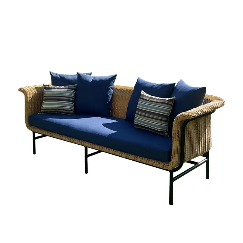 

Outdoor leisure rattan sofa furniture outdoor villa living room