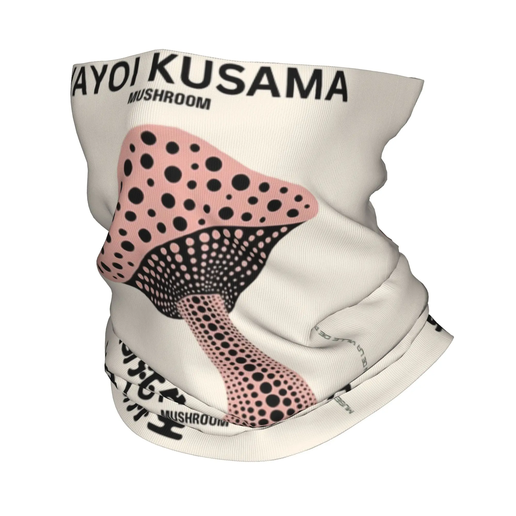Yayoi Kusama Abstract Pumpkin Bandana Neck Warmer Women Men Winter Hiking Ski Scarf Gaiter  Face Cover