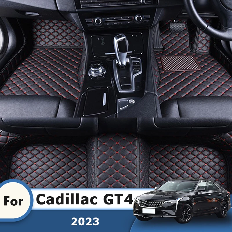 

RHD Carpets For Cadillac GT4 2023 Car Floor Mats Auto Accessories Interior Foot Rugs Waterproof Products Replacement Parts Cover