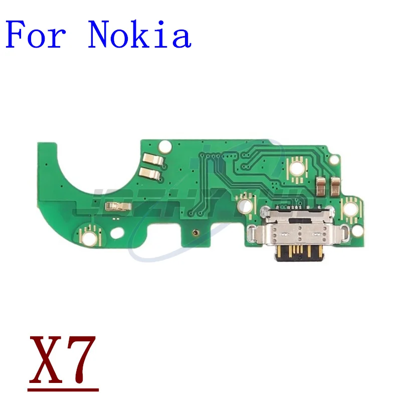 Original Power Charger Dock USB Charging Port Plug Board Flex Cable For Nokia 7 5.1 6.1 Plus 6.2 7.2 X5 X6 X7 X71 8.3