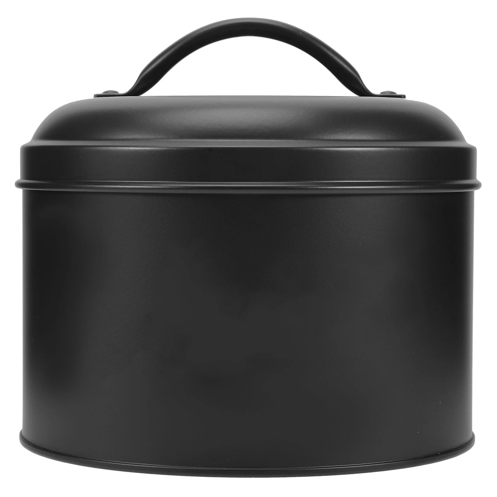 

Coffee Bean Storage Tank Food Containers with Lids Airtight Canister Jars Candy Metal Canisters Galvanized Iron Beans Sealed