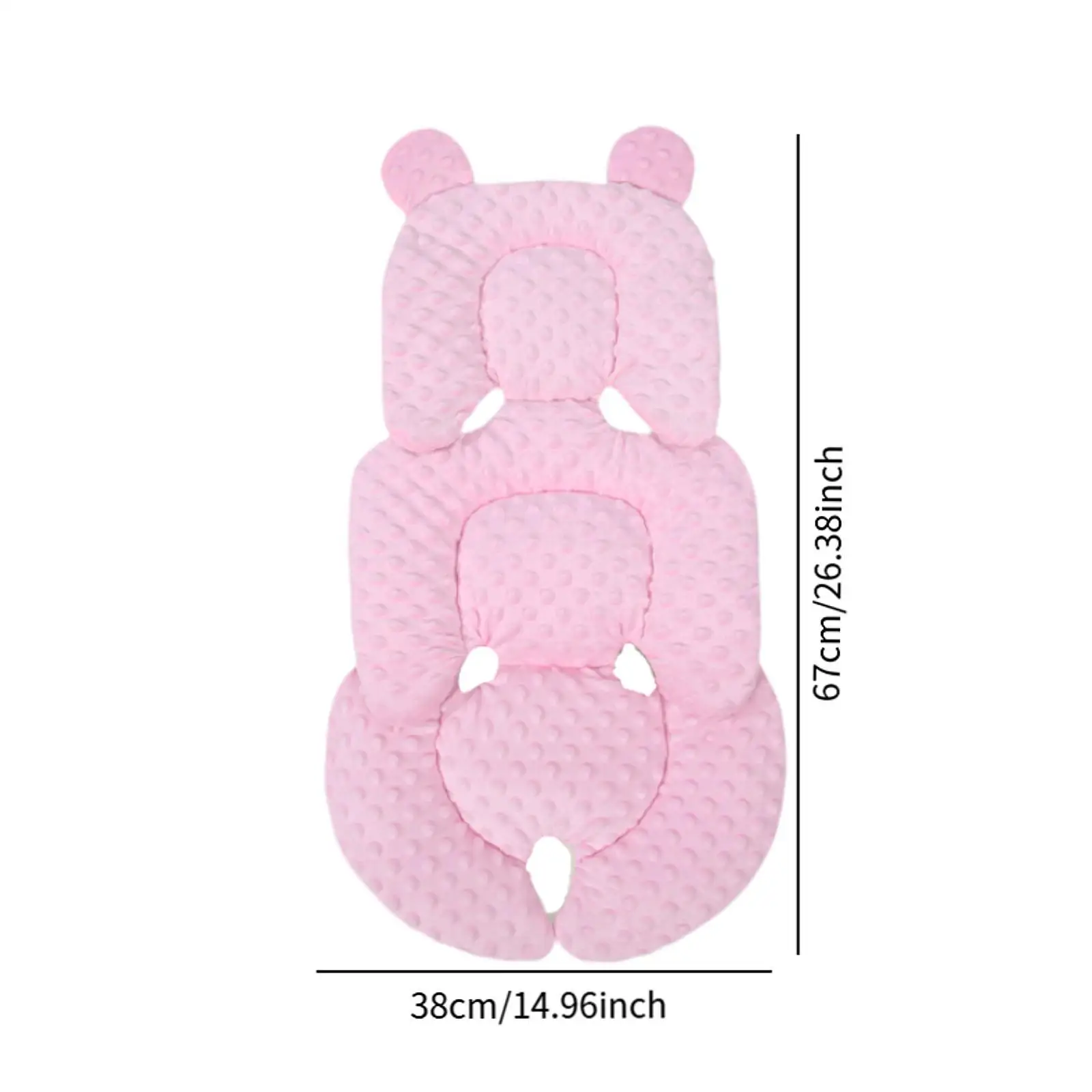 Baby Seat Pad Soft Padding Stroller Mat Newborn Head Neck Support Pillow Baby Stroller Cushion for Pushchair Stroller Car Pram