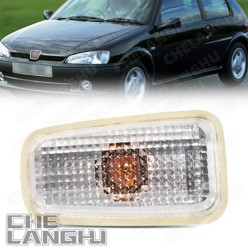 

1Pc Front Door Side Marker Reflector Amber For FIAT ULYSSE SCUDO Peugeot 106 806 1998 1999 2000 2001 Car Reflector Light Lamp