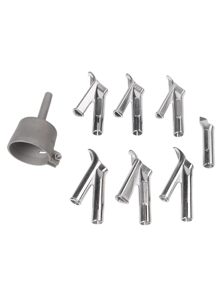 For 1500-2000W Hot Air Device 8PCS Welding Nozzles Hot Air Nozzle Plastic Welding Projects Compatibility With Hot Air Devices
