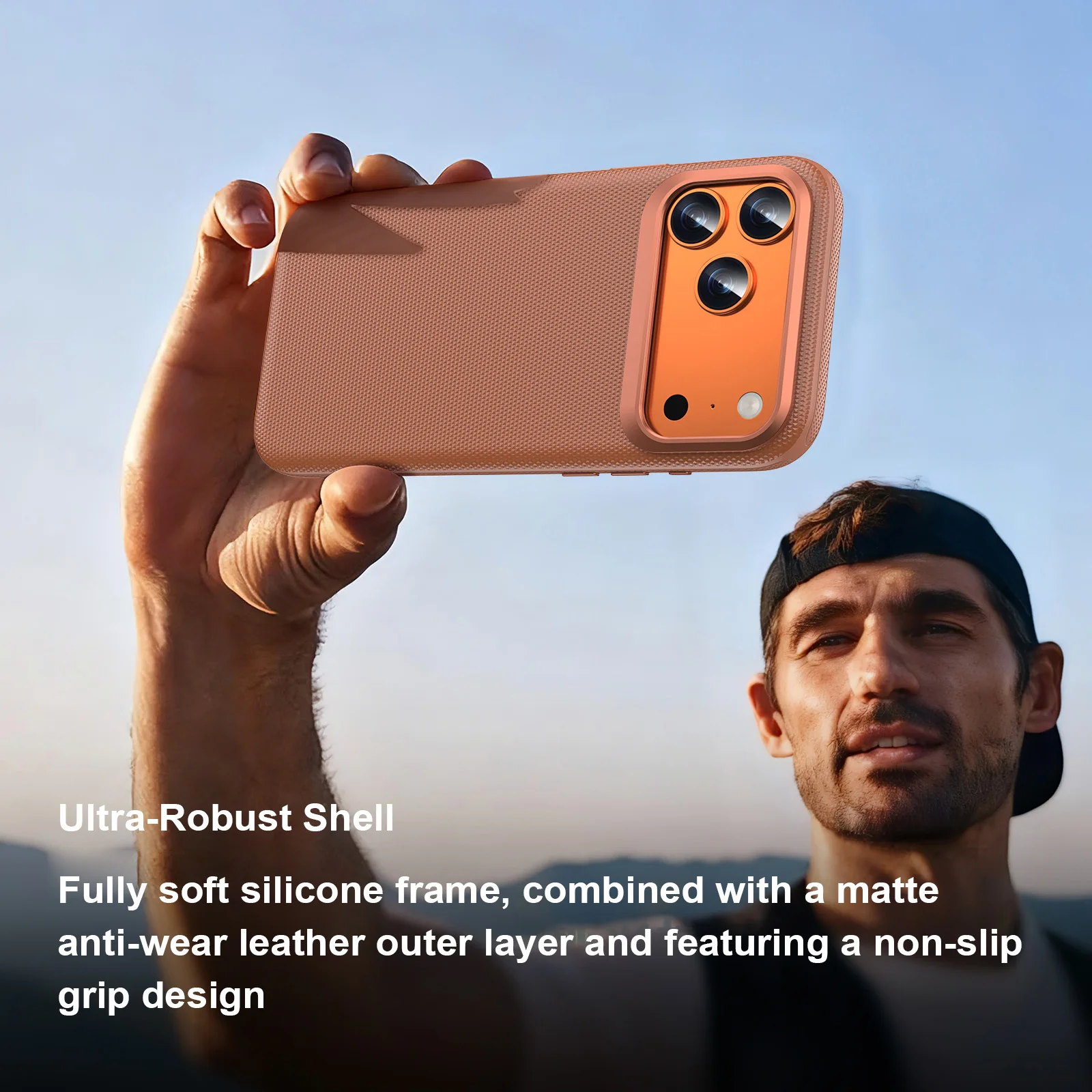 

2026 Luxury Case for 17 Pro/17 Pro Max-Magnetic Design,Italian imported leather Full Protection Shockproof Cover Christmas gift