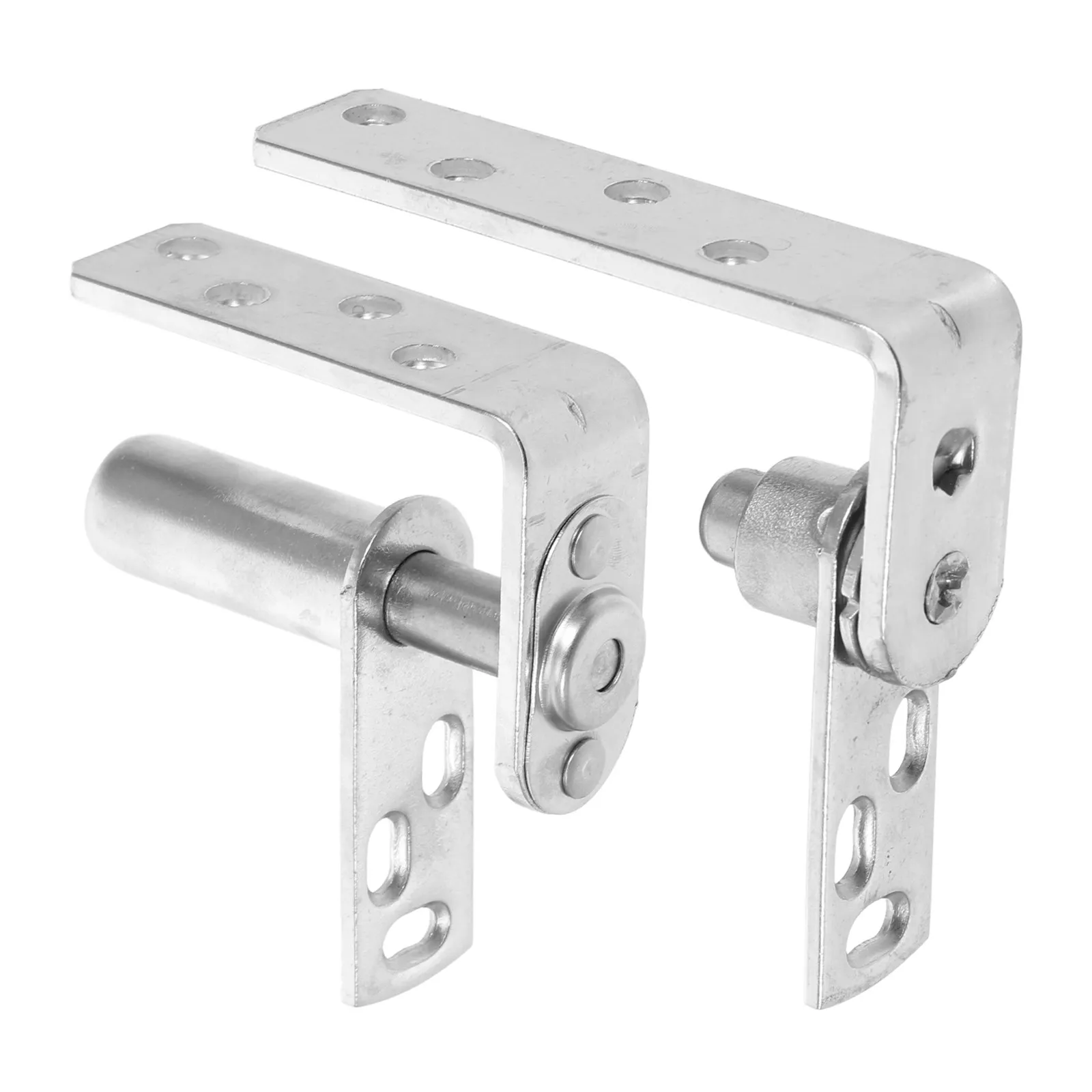 

1 Set Stainless Steel Heavy Duty Double Swing Door Hinges Automatic Rebound Pivot Self Closing for Bar Cafe Barn Door Hinge