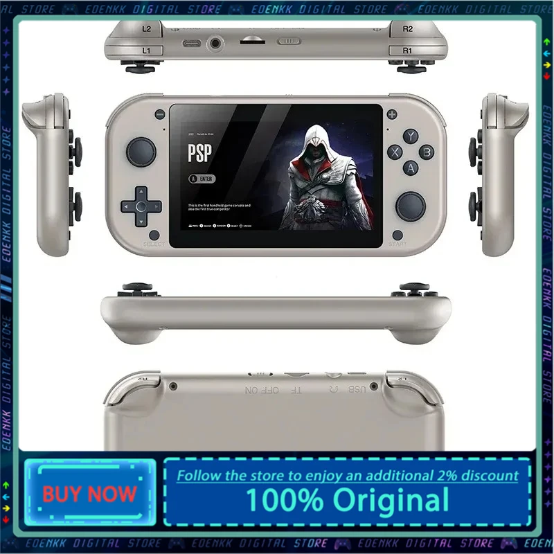 

40000+Games 256G M17 Portable Pocket Video Player 4.3”Screen EmuELEC 25 emulators For PS1 PSP Game Console Retro Children's Gift