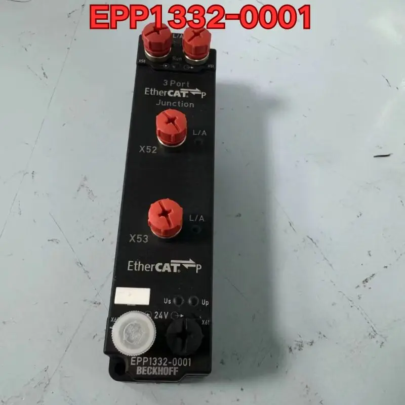 

Second-hand PLC module EPP1332-0001 function test is normal