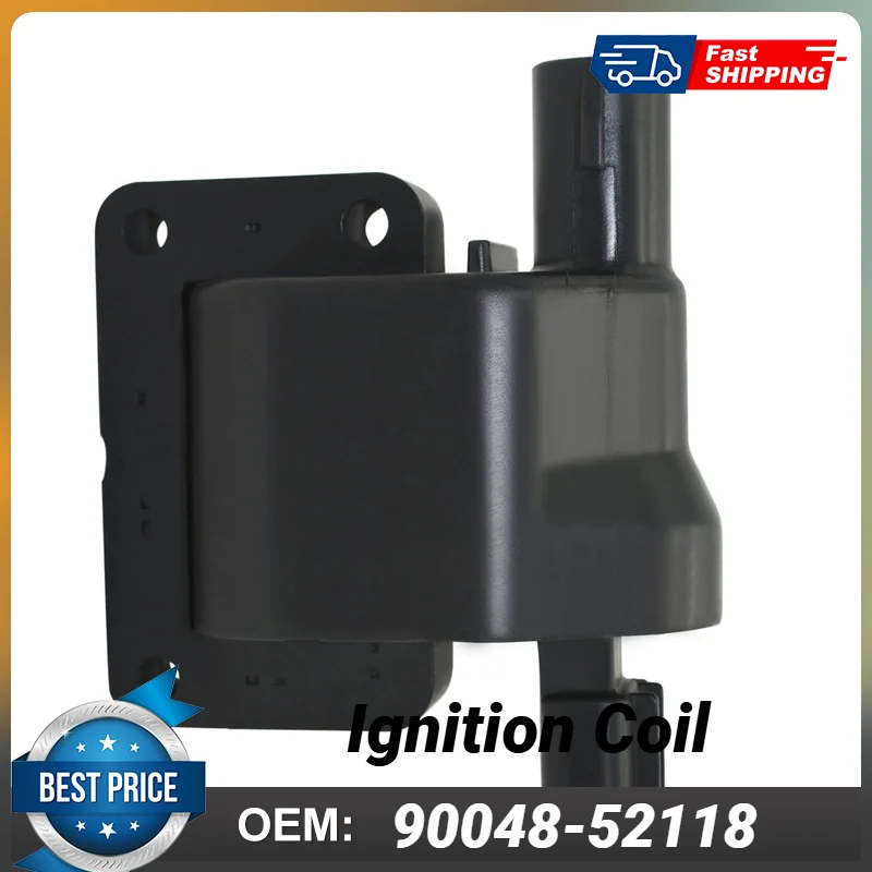 Bobina de ignição 90048-52118 9004852118 compatível com Daihatsu Cuore 1996-1998 Acessórios para carro com escotilha de gasolina