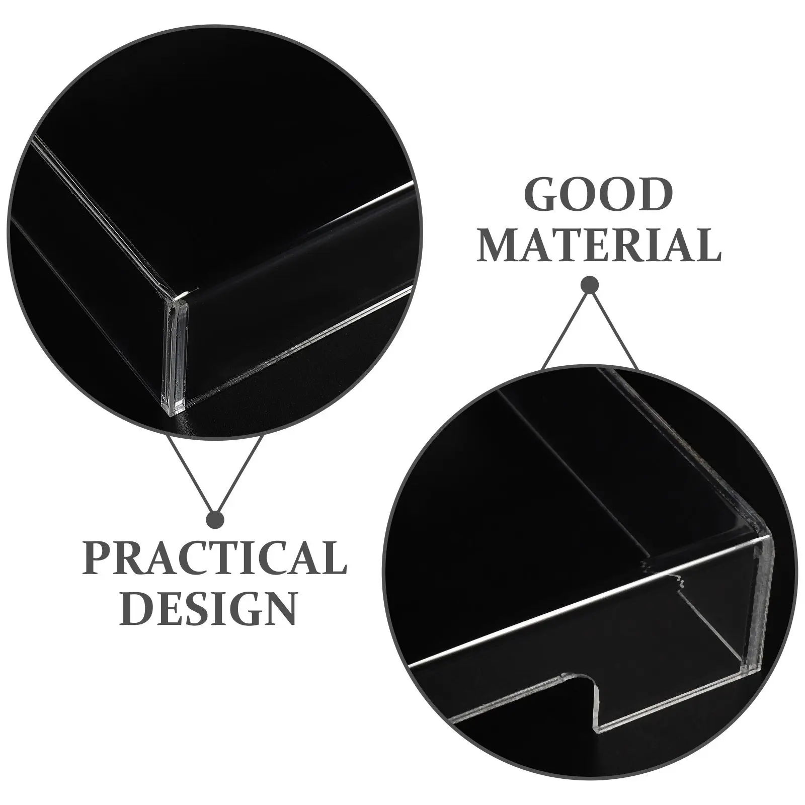 

Acrylic Keyboard Cover Transparent Protector Anti-Cat Dust Proof for Mechanical Keyboards Against Liquids Crumbs 80