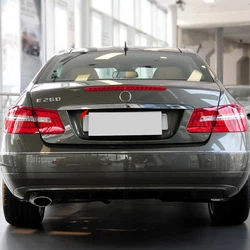 For Mercedes Benz E Class C207 A207 W207 E260 E350 E400 Trunk Rear Back Door Tailgate Chrome Trim Chromium Styling a2077570089