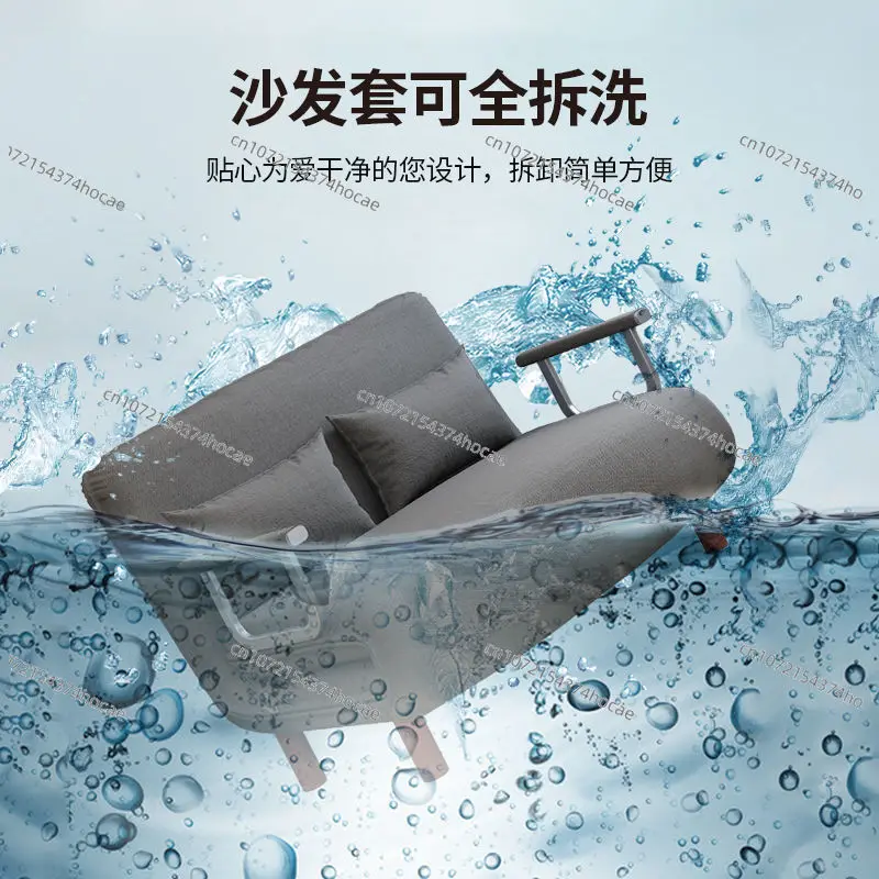 Folding Sofa Bed Dual-purpose Living Room Multi-functional Lunch Break Lazy Sofa Space-saving Single