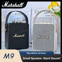Marshall M9 Retro Mini Wireless Bluetooth Speaker Classical Music Player Stereo Subwoofer Portable Waterproof Speakers