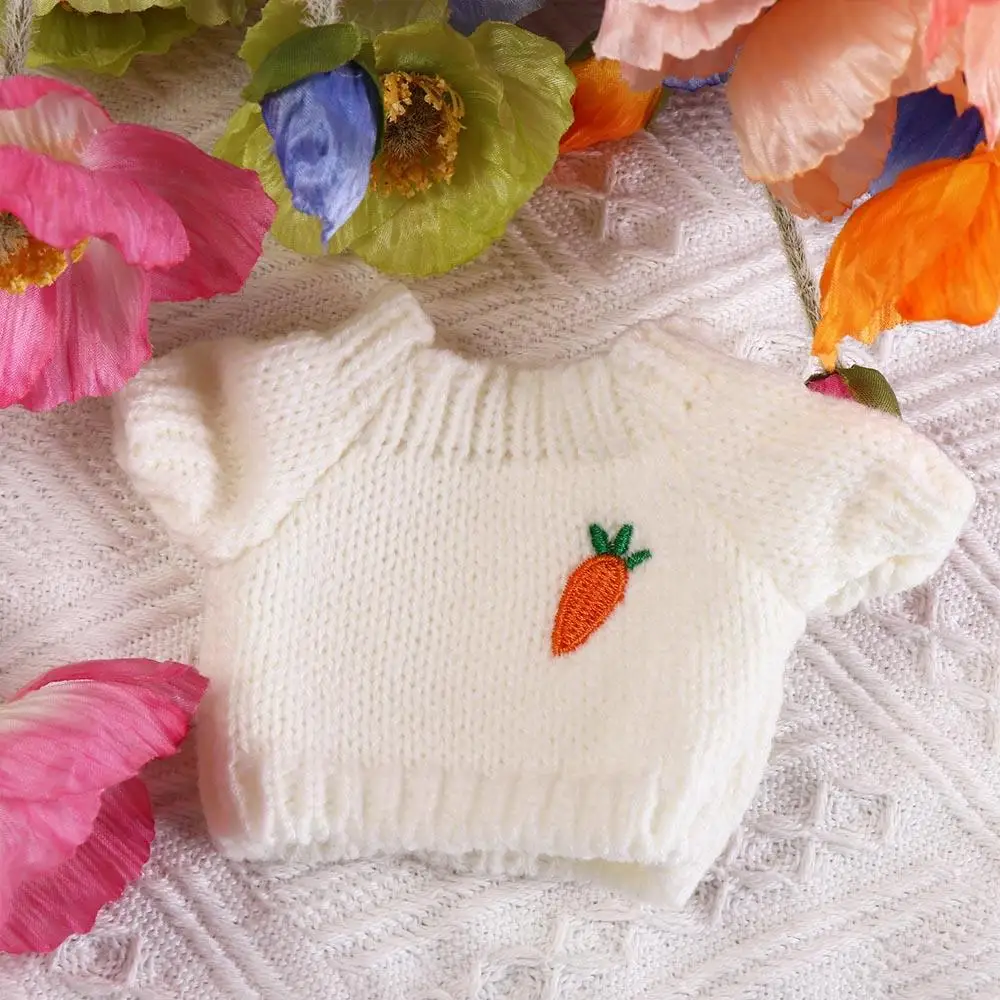 الجزرة 20 سنتيمتر ملابس دمى القطن الدب ملابس صغيرة القطن دمية زي الاكسسوارات وزرة الموضة 20 سنتيمتر ملابس دمى الفتيات