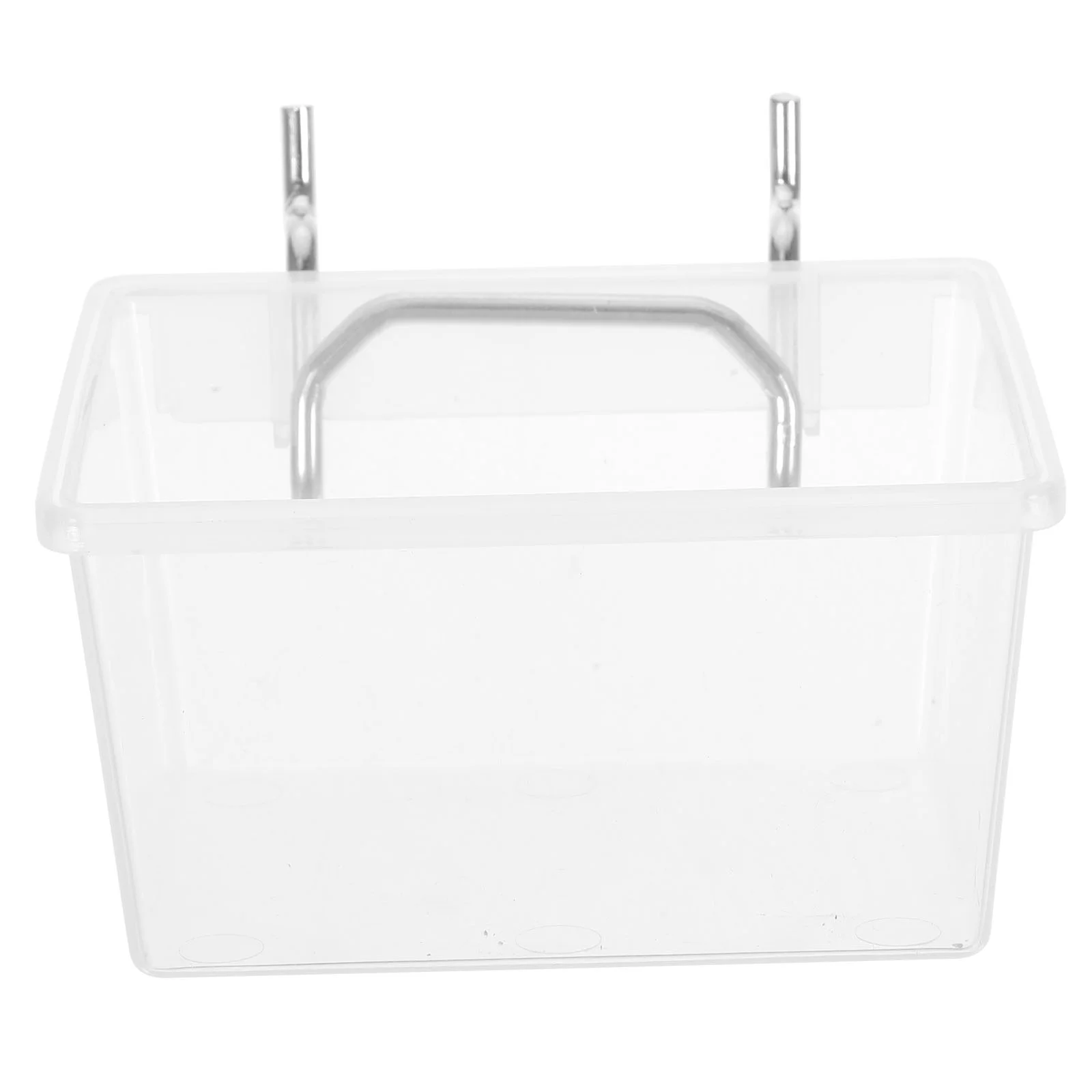 

Slat Wall Hooks Hardware Storage Box Peg Board Garage Organization Bins Thicken