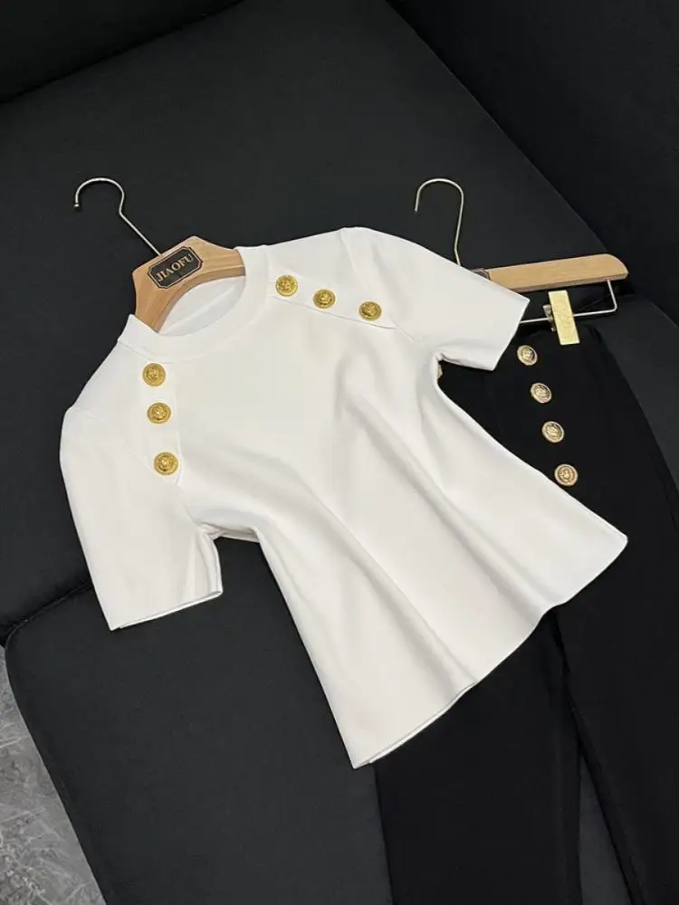 

Футболка для похудения ort Sve round Ne, женский топ Commute Faion Metal Bule ort Sle B20550, зимняя коллекция, Китай