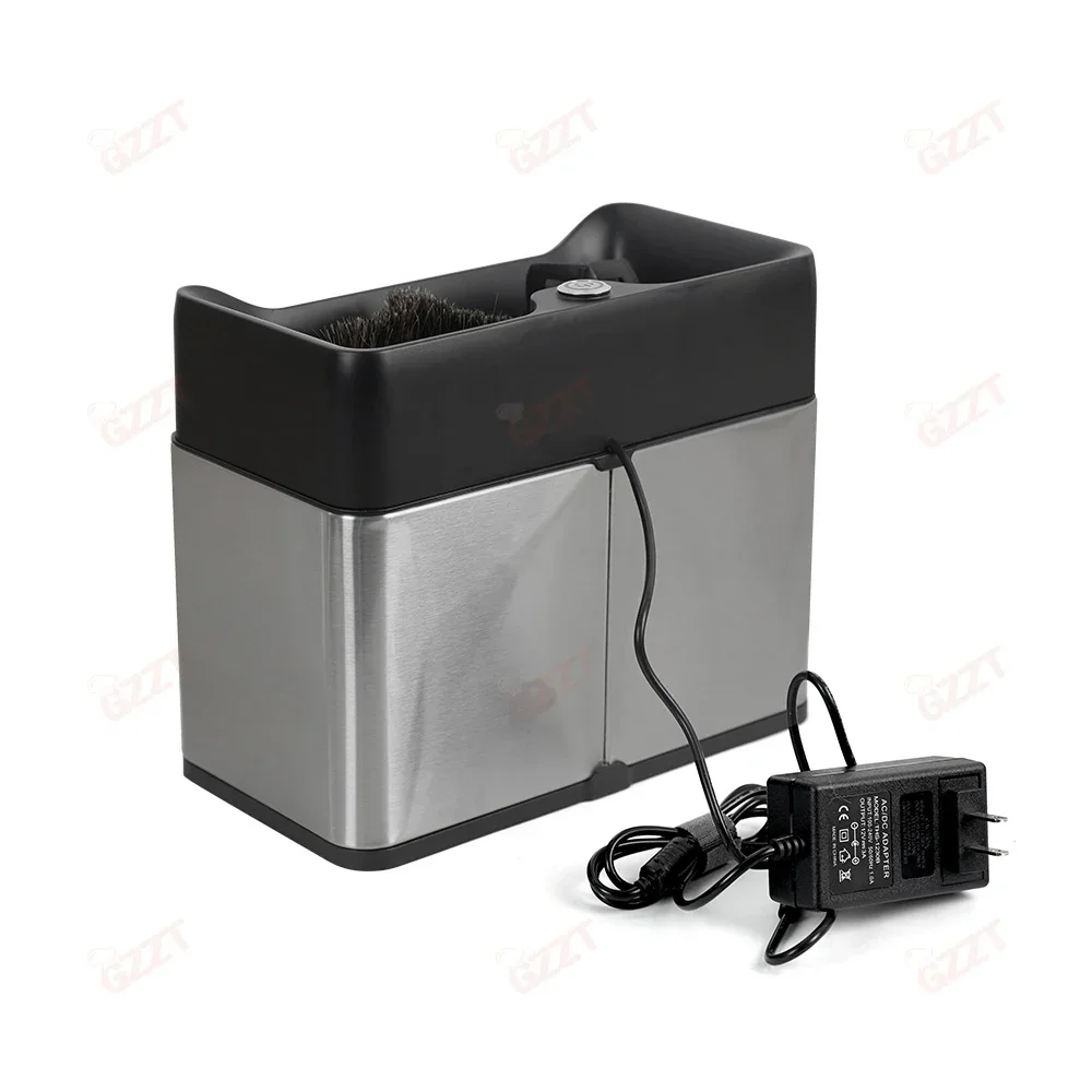 

51mm-58mm Professional Automatic No-tap Espresso Portafilter Cleaner Large Capacity Commercial Electric Espresso Knock Box