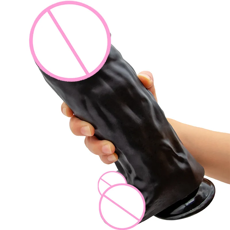 HOWOSEX 27*8.5CM Giant Huge Dildo Super Big Dick Sex Toys Large Anal Butt plug Dong Realistic Penis with suction cup  Erotic