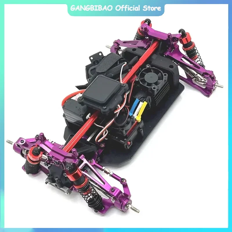 MJX Hyper Go 14210 14209 H14BM RC conjunto de brazo oscilante arriba-abajo automotriz taza de dirección de Metal soporte amortiguador actualización del poste del cuerpo