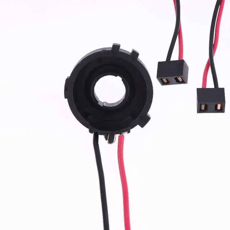 2 pezzi basi faro fermi per Golf 7 MK7 MK6 Tiguan Sharan Multivan Touran Scirocco Passat B7 H7 adattatori presa LED