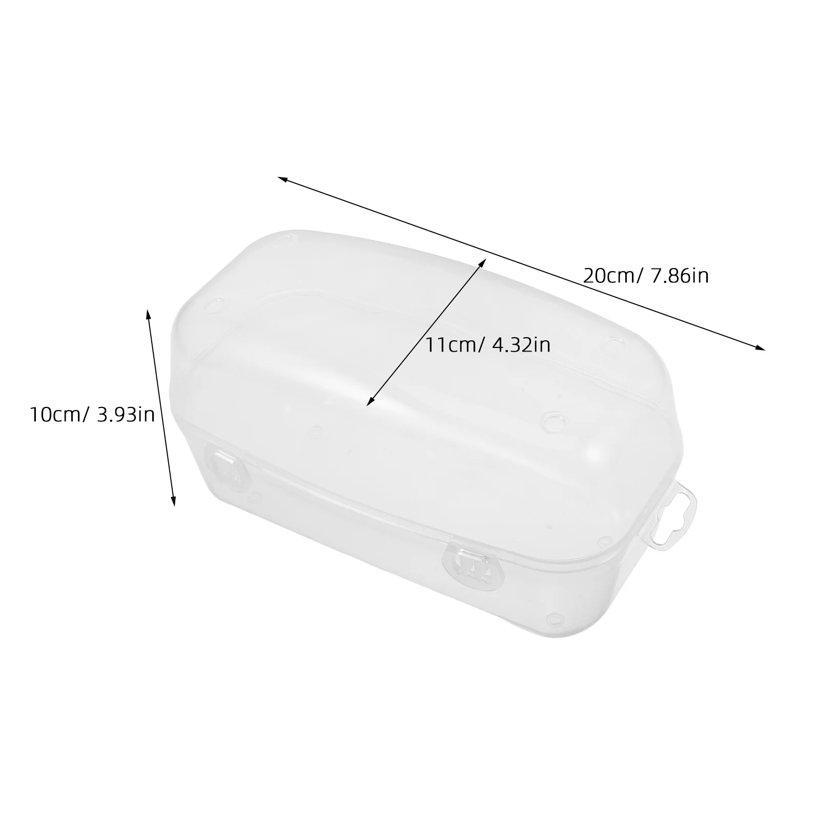Hard Case for Diving Masks Shockproof Lightweight Clear Container Protection Lens Scratch Resistant Quick Access Beach Boat Pool
