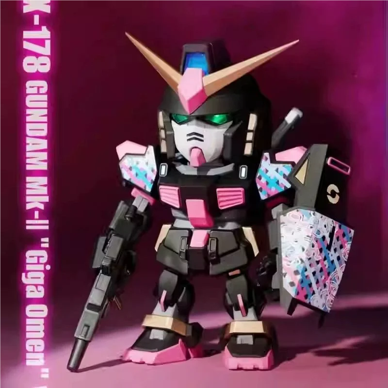 Original Bandai QMSV Mini Z Gundam & Gundam Mk-II Series Z Gundam