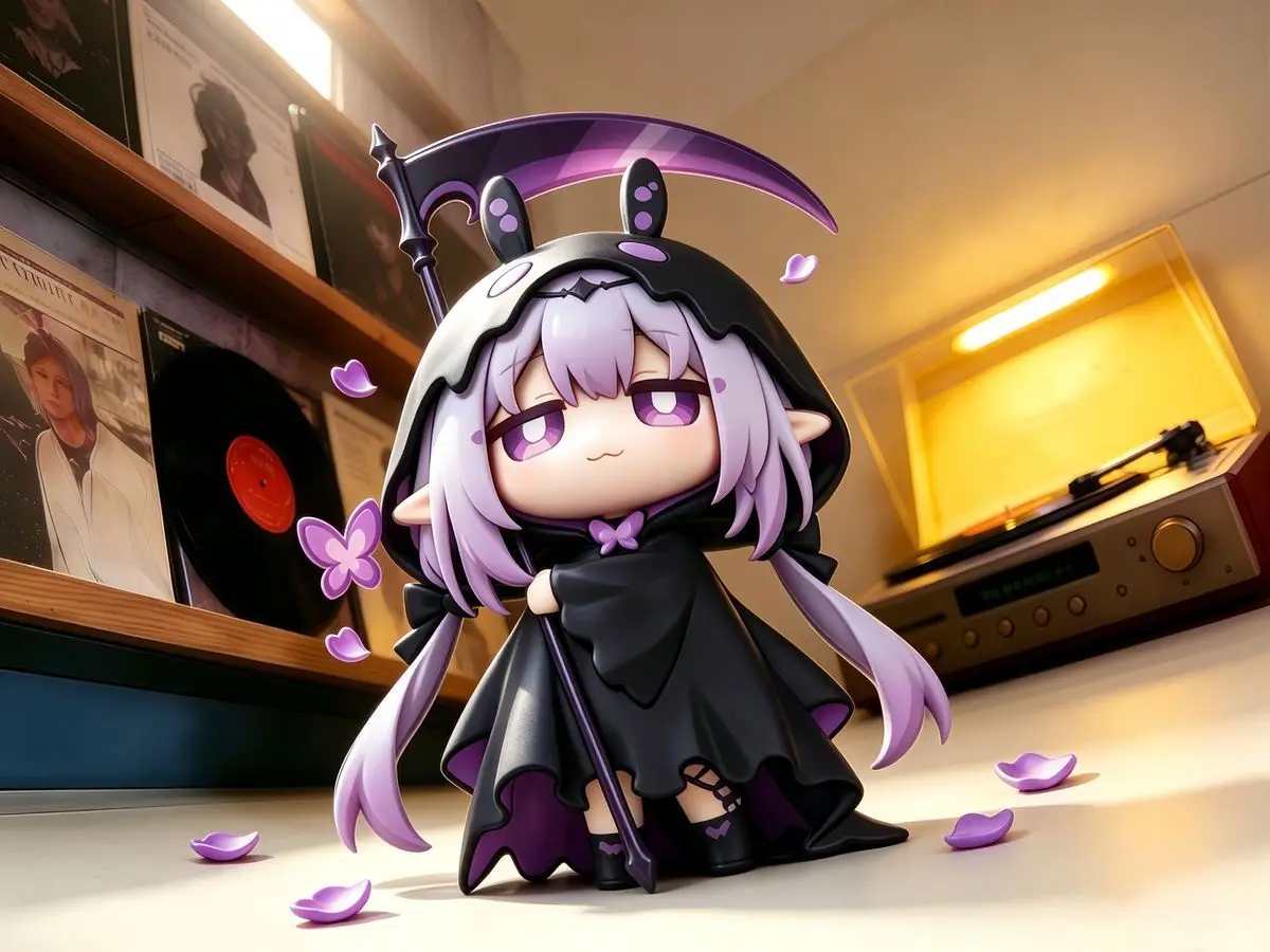 Honkai：Star Rail Castorice Pvc Q version Figures Anime Gift Collection Series Model Car-mounted scene decoration Christmas Gift view 4