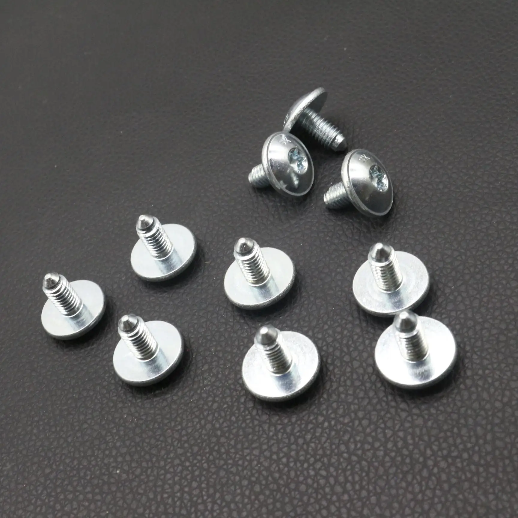 

10 Pcs Bumper Cover Lower Bracket Bolt Zinc-Coated Steel For Volkswagen Beetle 2.5 GTI Fahrenheit Rabbit Golf R32 N90749802