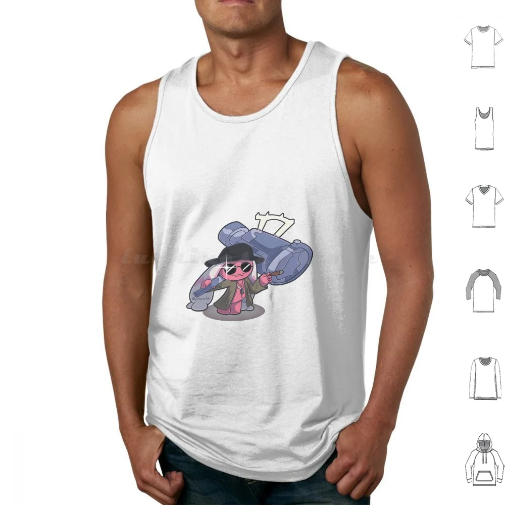 Hammer Girl Tank Tops Print Cotton Tinkaton Heisenberg