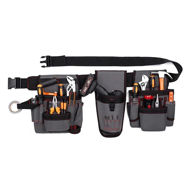 

Utility Tool Belt Pouch Waist Holder Construction/Electrician/Carpenter Toolbelt