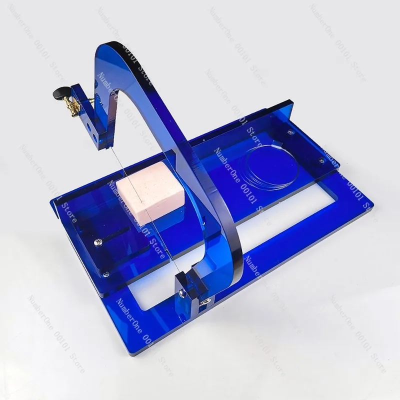 

Adjustable Acrylic Soap Cutter, Handmade Cold Soap Slicing Tool with Cutting Wire